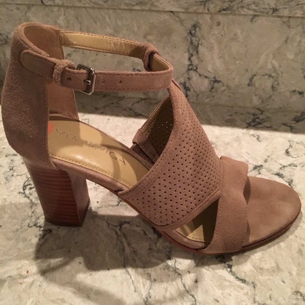 Via Spiga Block Heel Sandal